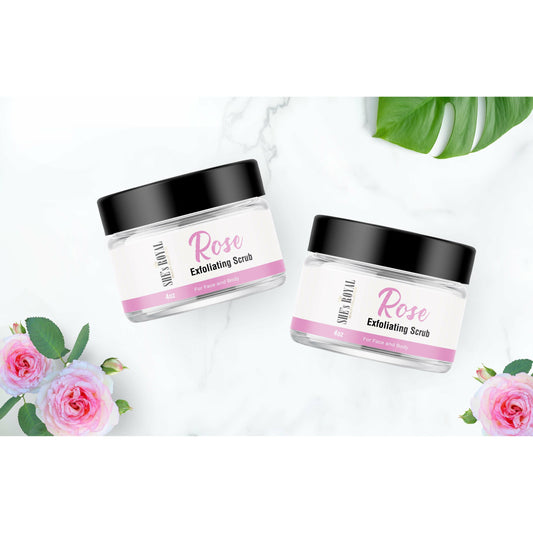 Rose Sugar Scrub - She's Royal Beauty